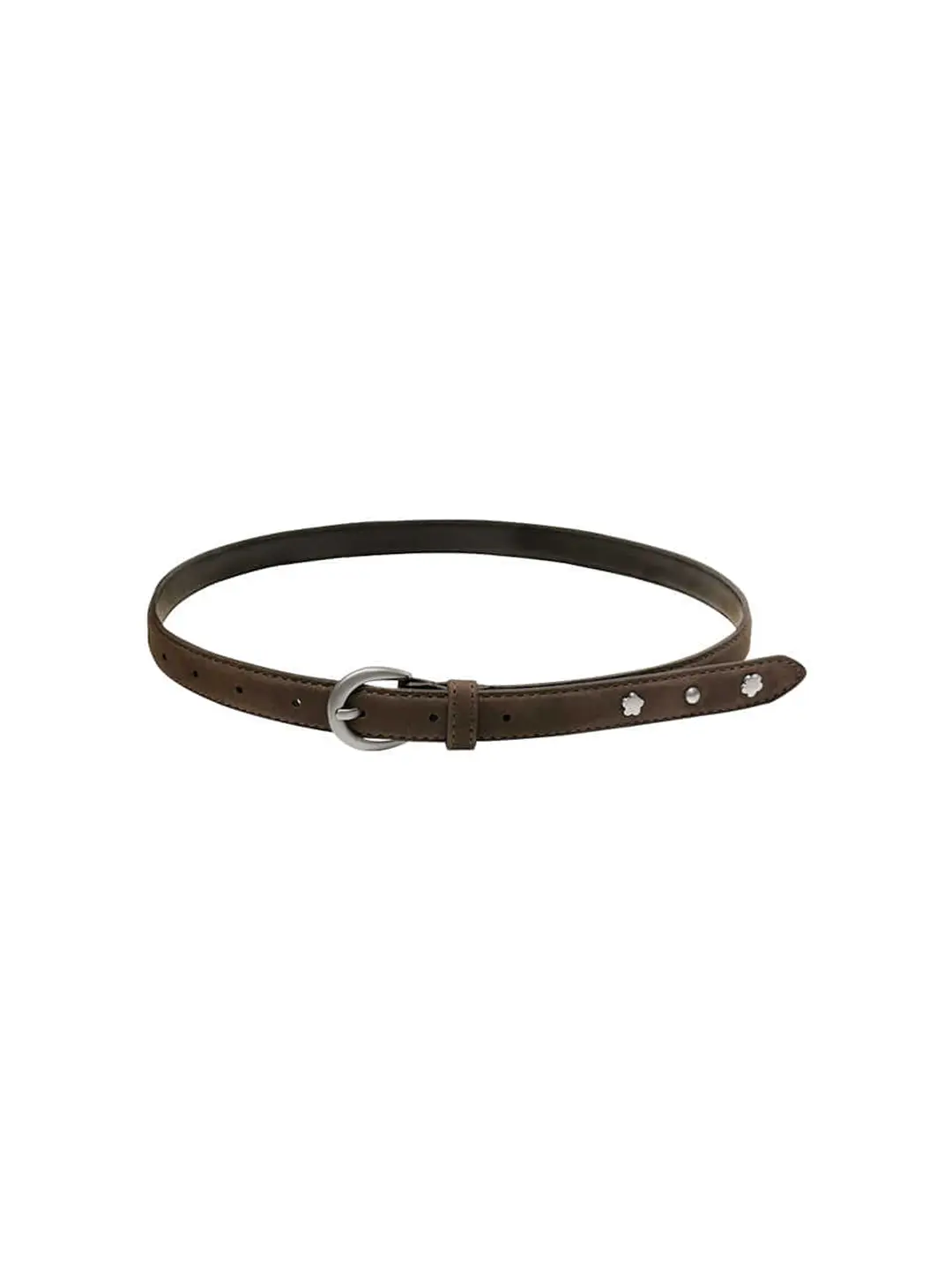 마가린핑거스 RIVET LEATHER BELT (BROWN) 상품 이미지 3