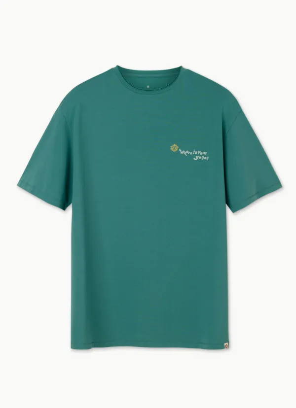 Surya lettering T (Unisex)_Deep Jungle