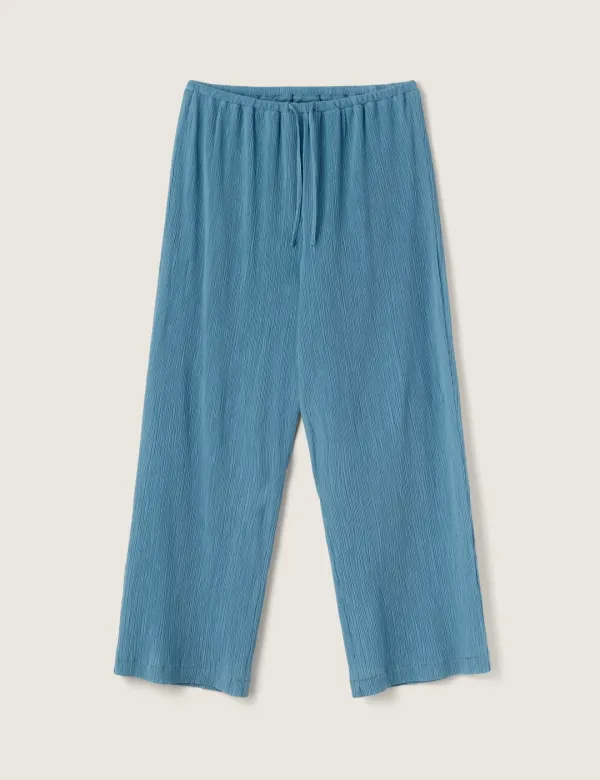 Milly Pleats Pants (Dusty blue)