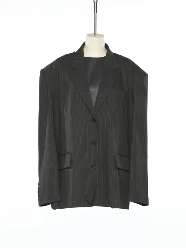 PS25 KHAKI SLIP LAYERED JACKET