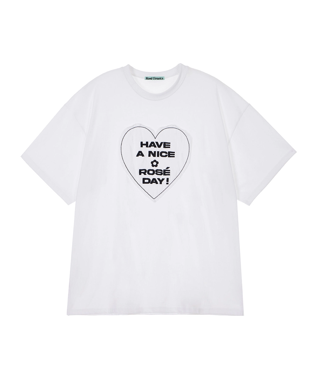 로제프란츠 In the Heart T-shirt [White] 상품 이미지 3