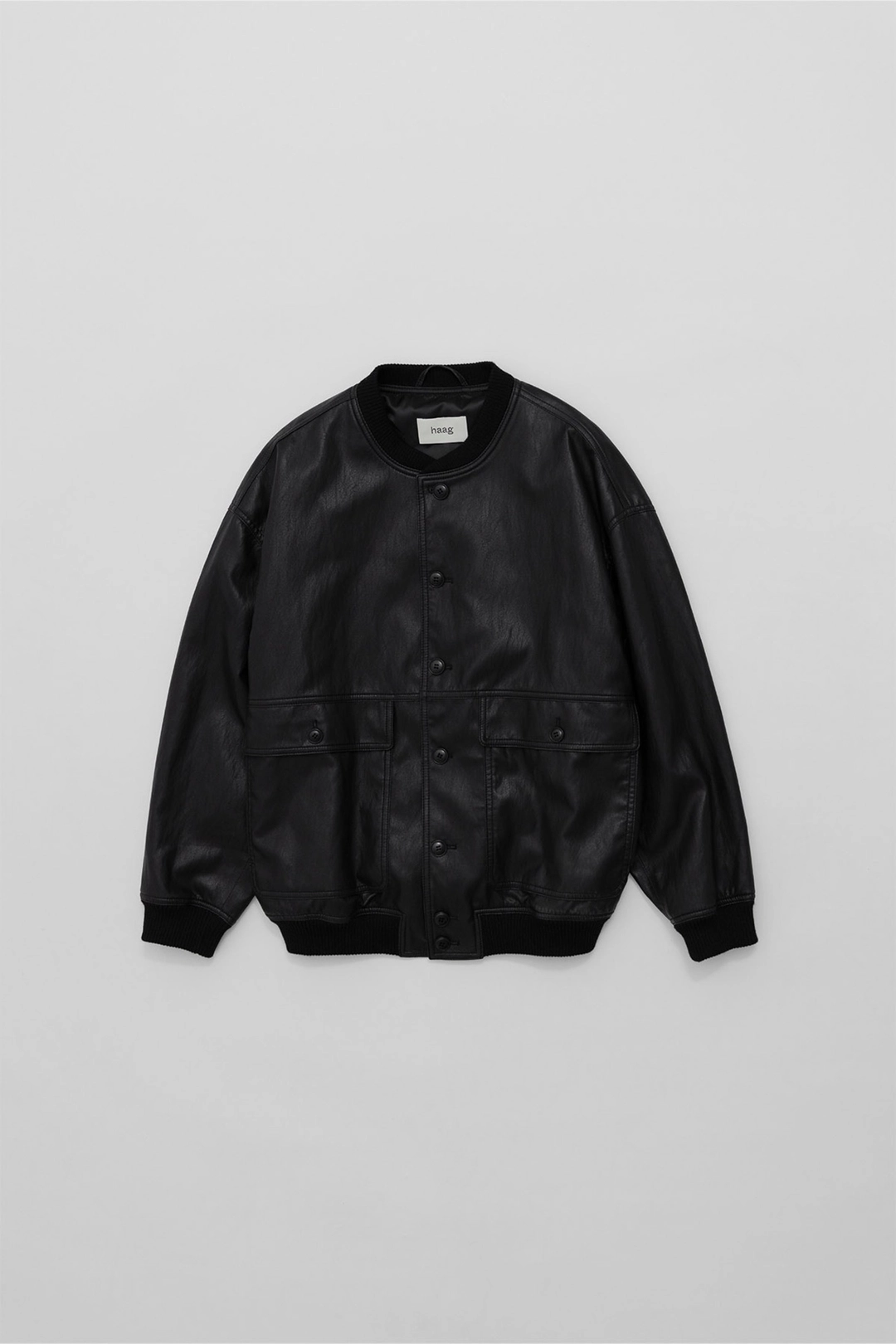 헤이그 a papa leather jacket (black) 상품 이미지 1