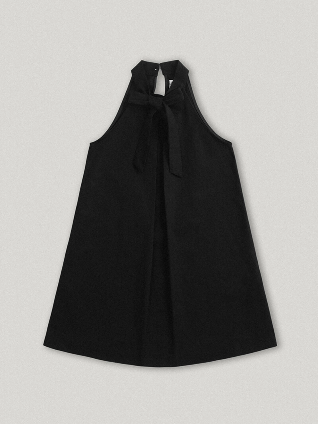 Souissi Bow Tie Dress Black