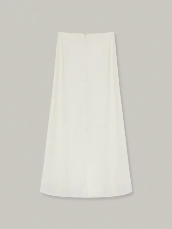 essential long skirt (cream)