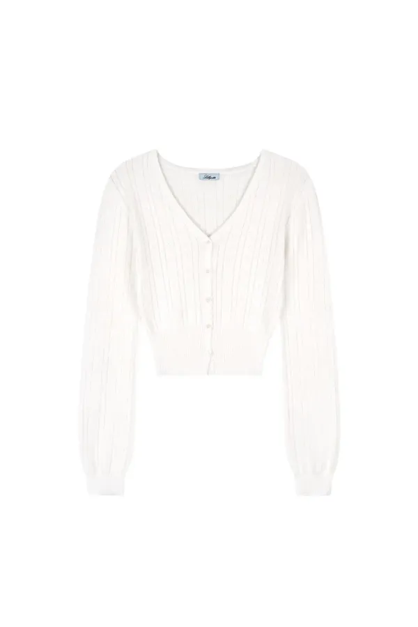 [4th] Eyelet Cardigan