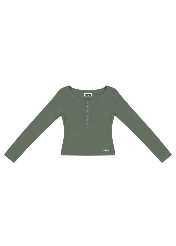 Hailey Long Sleeve / Khaki