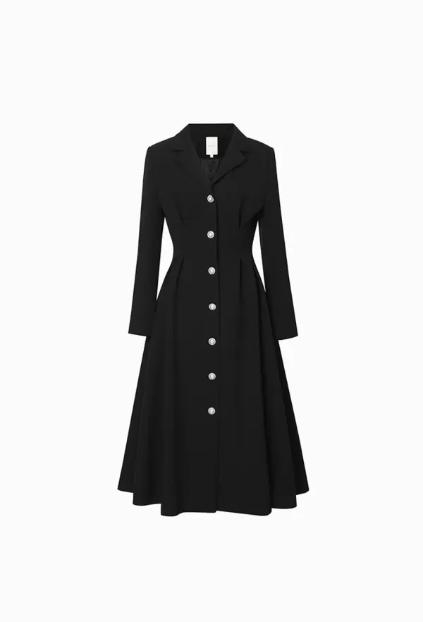 Charlotte Jacket One-piece (Black)