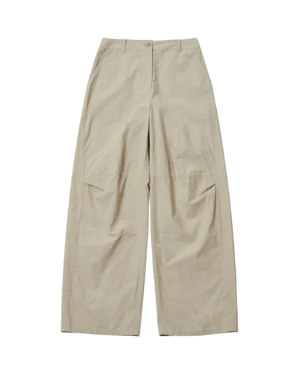 aube baggy pants (beige)