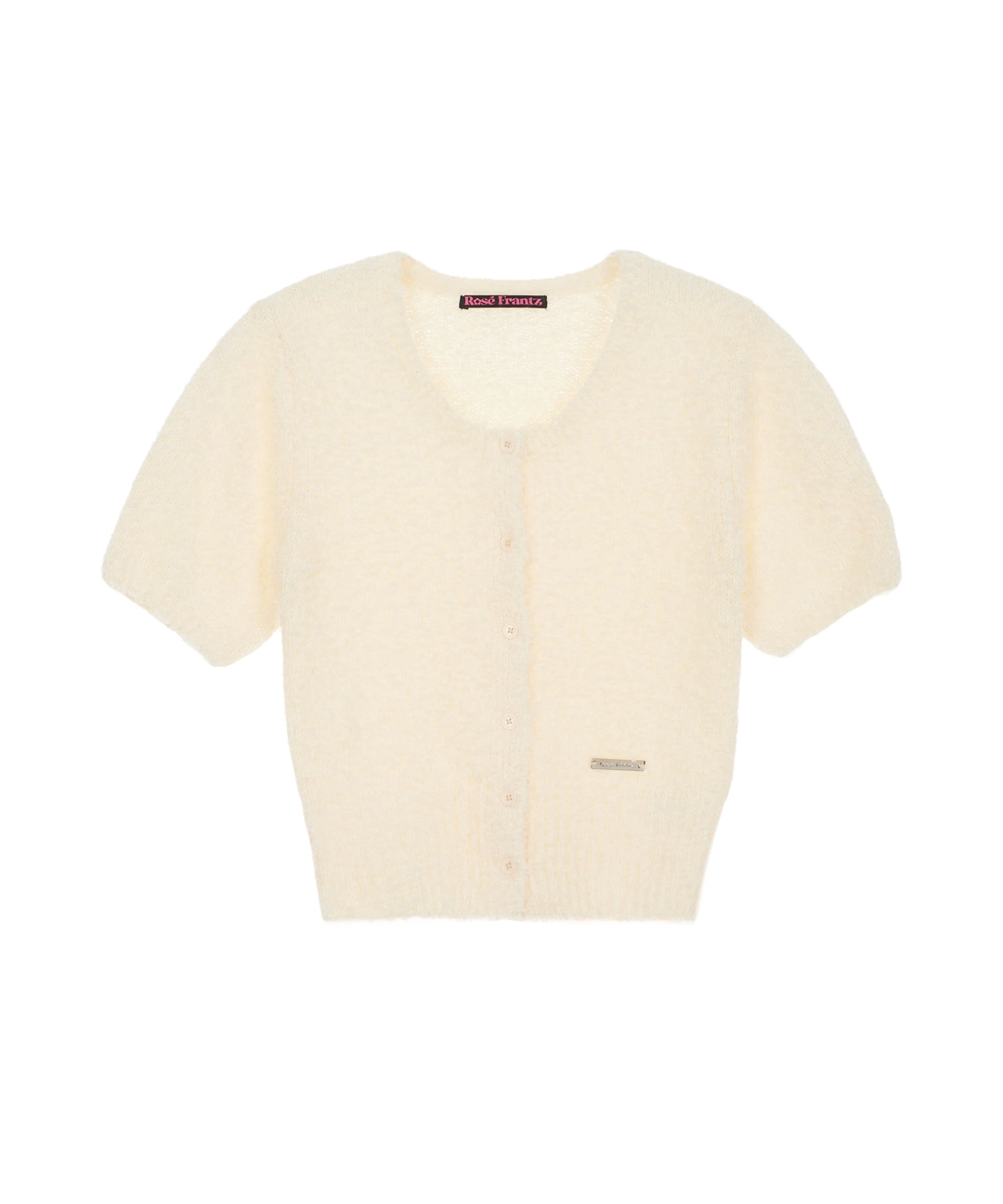 로제프란츠 Puff Hairy Half Cardigan [Cream] 상품 이미지 1