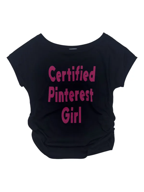 Certified Girl Tee Black