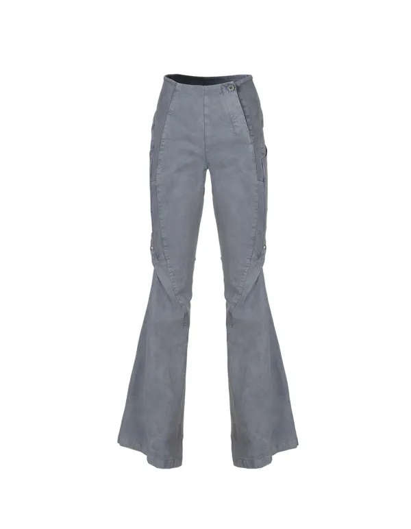 WOMENS BOOTS CUT PANTS_ICE BLUE