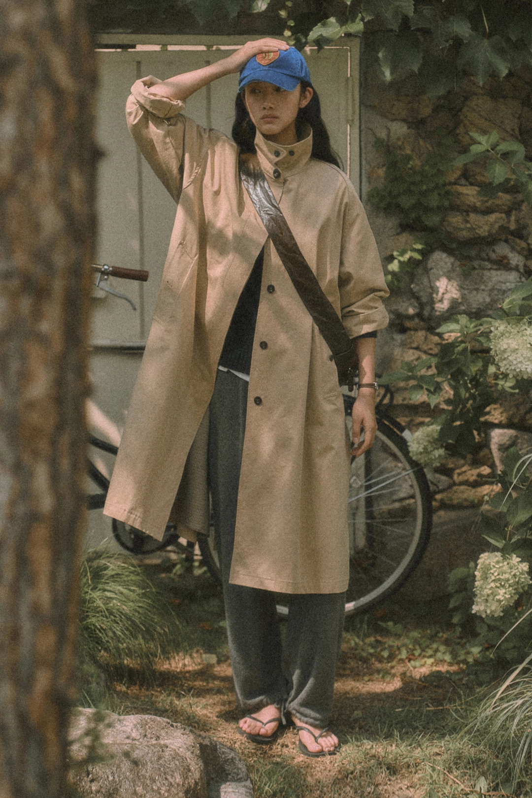 세이지먼트 ELIBA LONG TRENCH COAT_CAMEL 상품 이미지 2