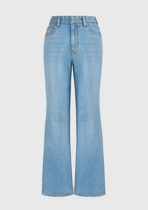4th) Victoria Semi Flared Denim