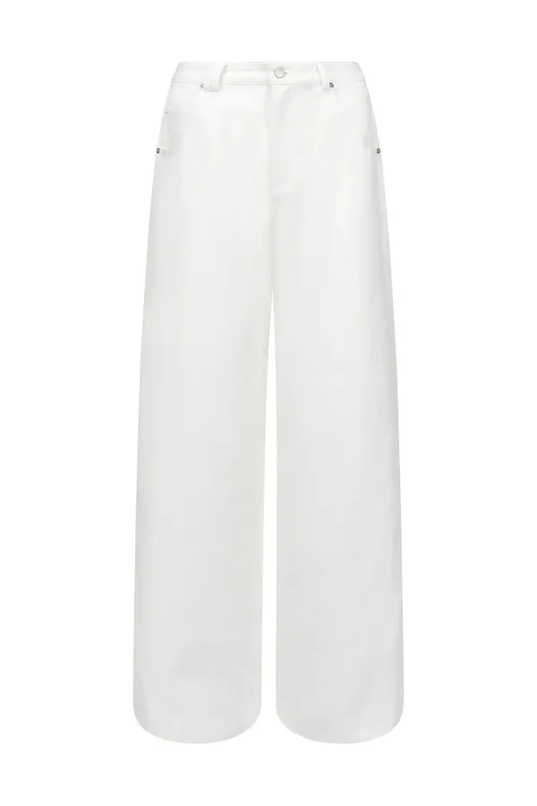 EXPOSURE POCKET PANTS (UNISEX) IVORY