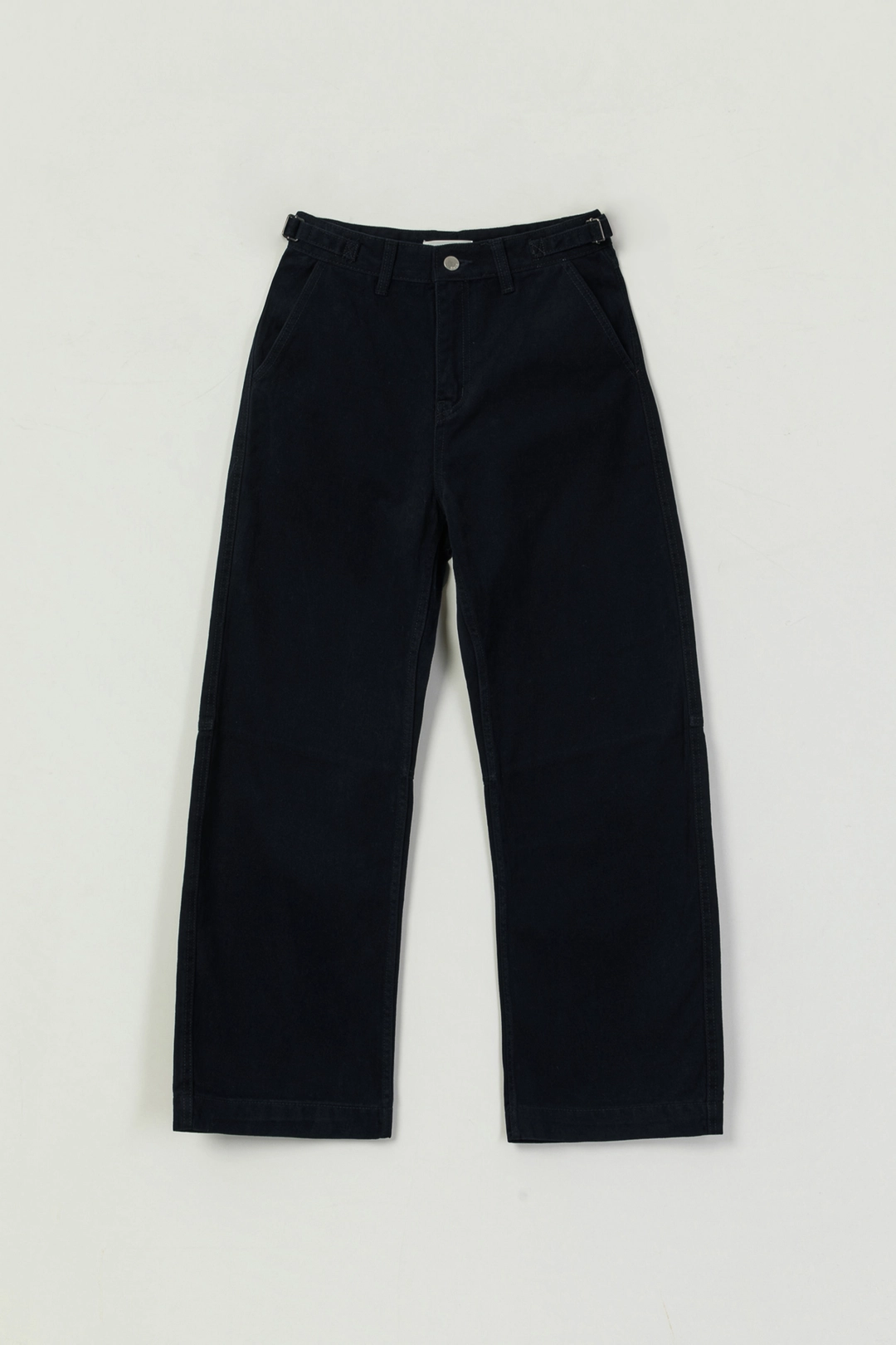 세이지먼트 HEIDI PEACH SKIN COTTON PANTS_NAVY 상품 이미지 1