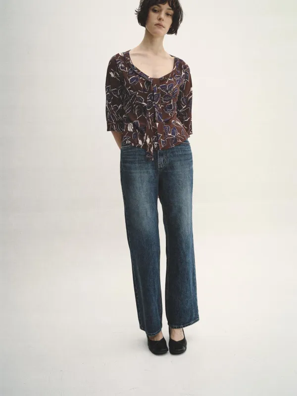 PLAIN BOWTIE TOP / FLOWER