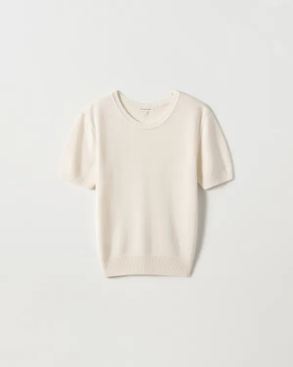 Roan Wool Half Sleeve Knit