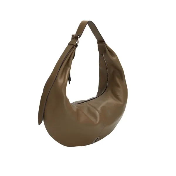 [아울렛] Halfmoon Baggy Hobo L (하프문 배기 호보 라지) Burn Brown