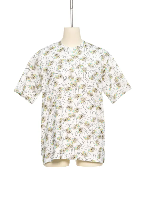 PF25 CRYING GIRL PRINTED BASIC T-SHIRT
