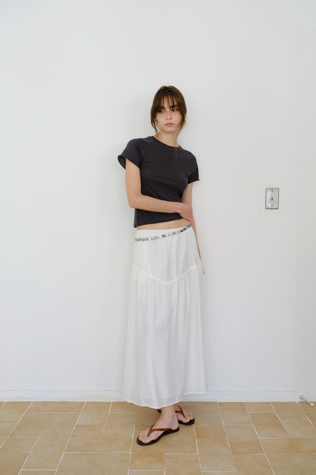 더릴 Nua Yoke Full Skirt_Ivory 상품 이미지 2