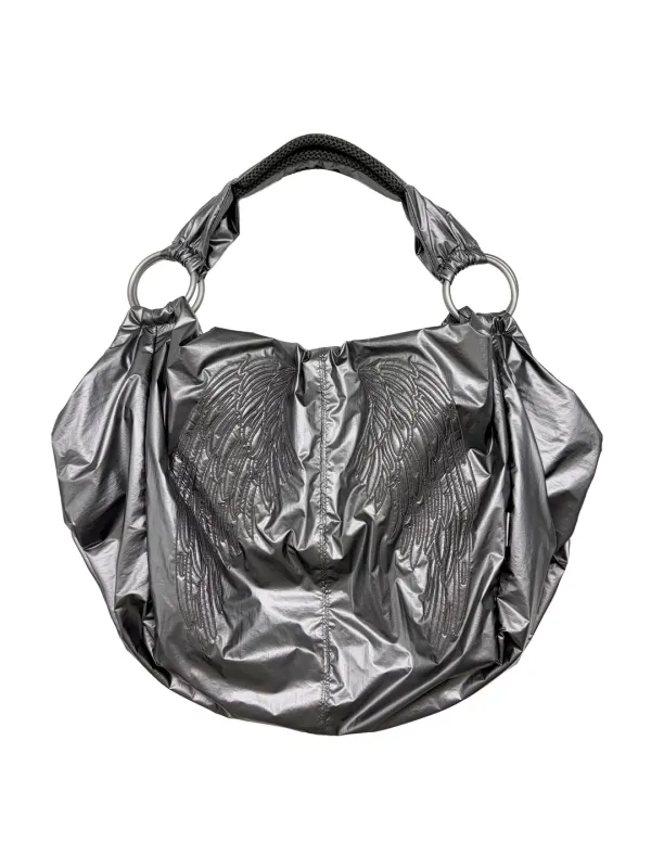 Angelic Hobo Bag Gun Metal