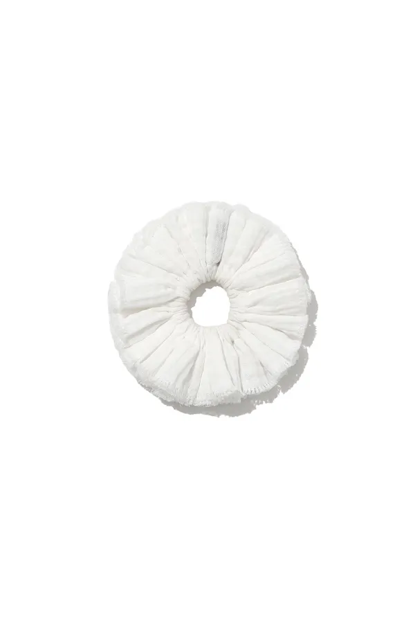 WRINKLE SCRUNCH [WHITE]