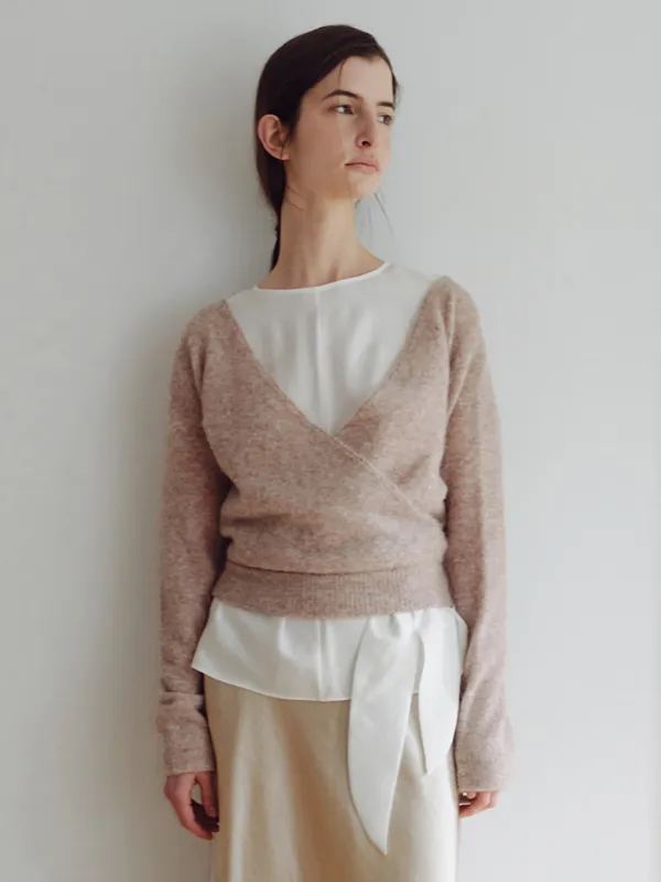 ALPACA WRAP KNIT_3COLOR