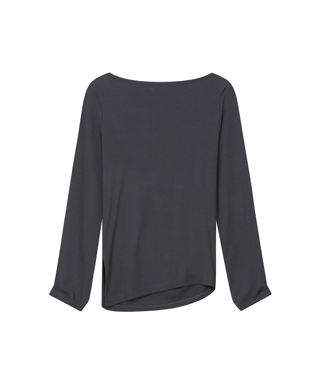 미세키서울 Draped button long sleeve CHARCOAL 상품 이미지 2