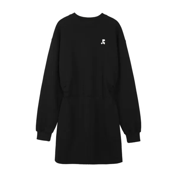 JERSEY MINI DRESS - BLACK