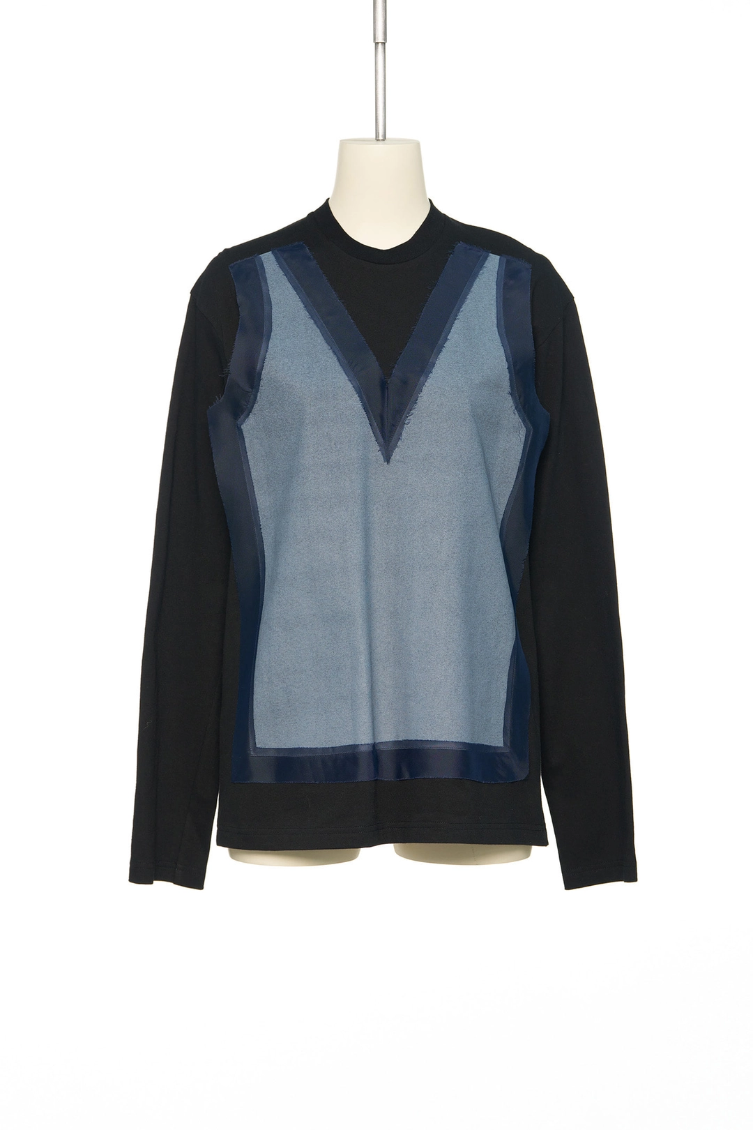 푸쉬버튼 FW25 UNDERLINE BLACK VEST PRINTED JERSEY TOP 상품 이미지 2