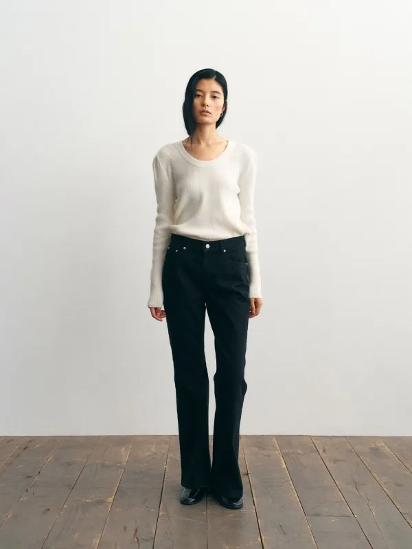 Grain Boots Cut Denim