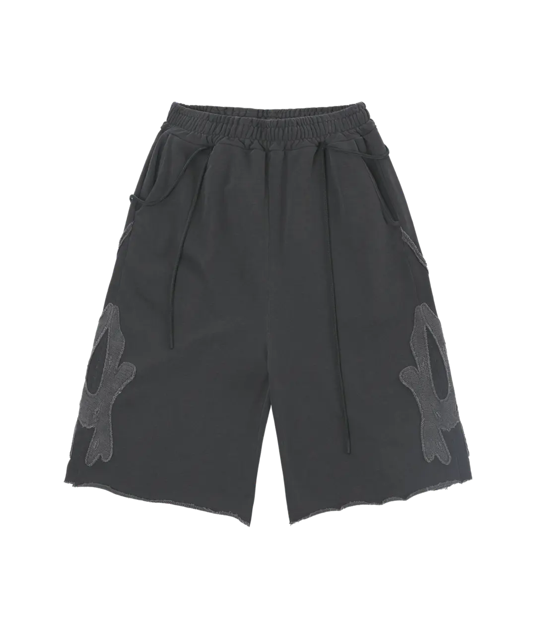 오호스 Rough Cut Half Pants / Charcoal 상품 이미지 2