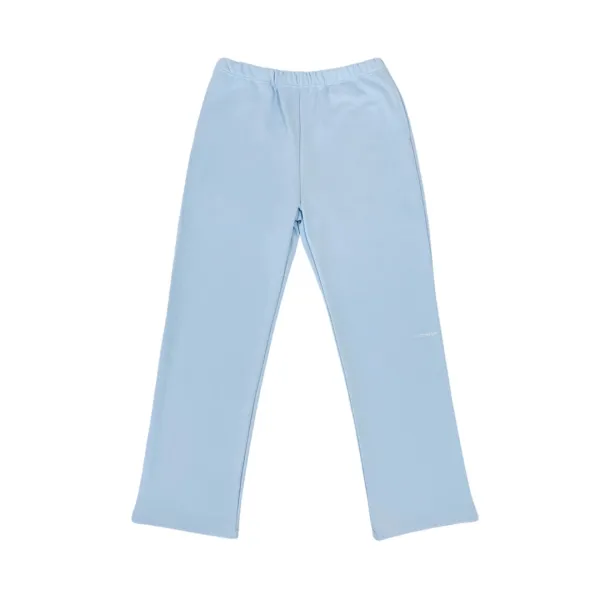 25-001 HEAVY WEIGHT COTTON STRAIGHT LEG PANTS (LIGHT BLUE)