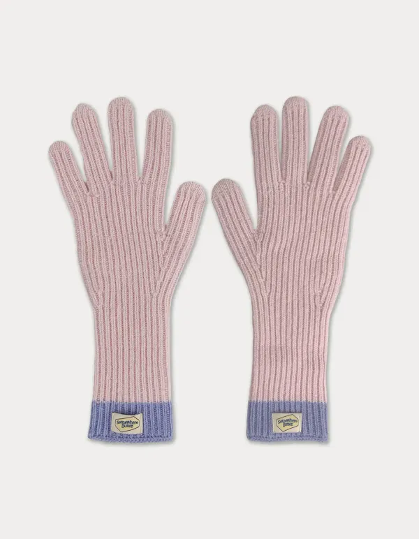 Butter Cashmere Gloves - Baby Pink