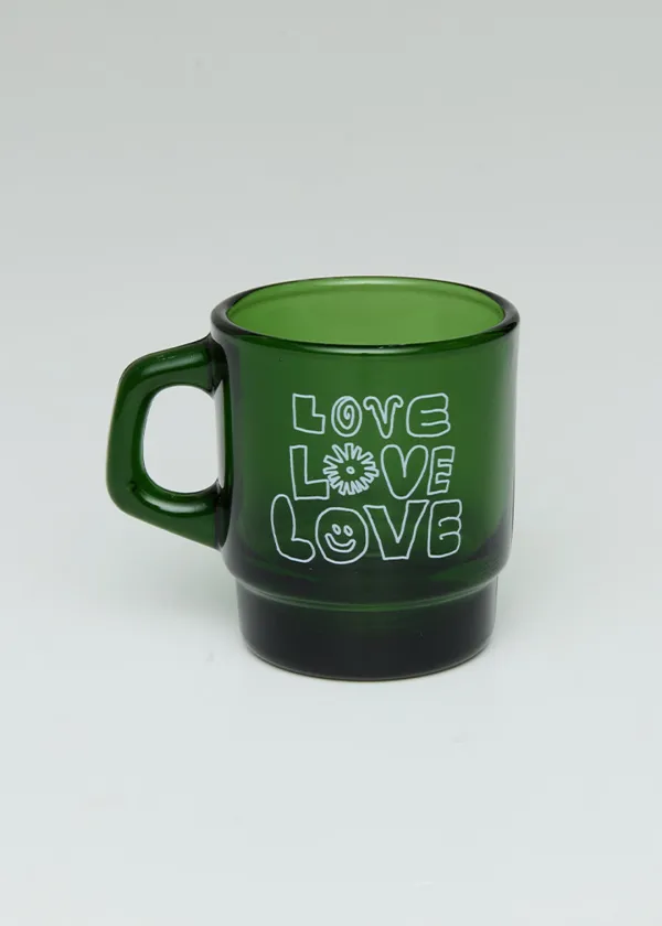 MILK GLASS LOVE GIFT SET