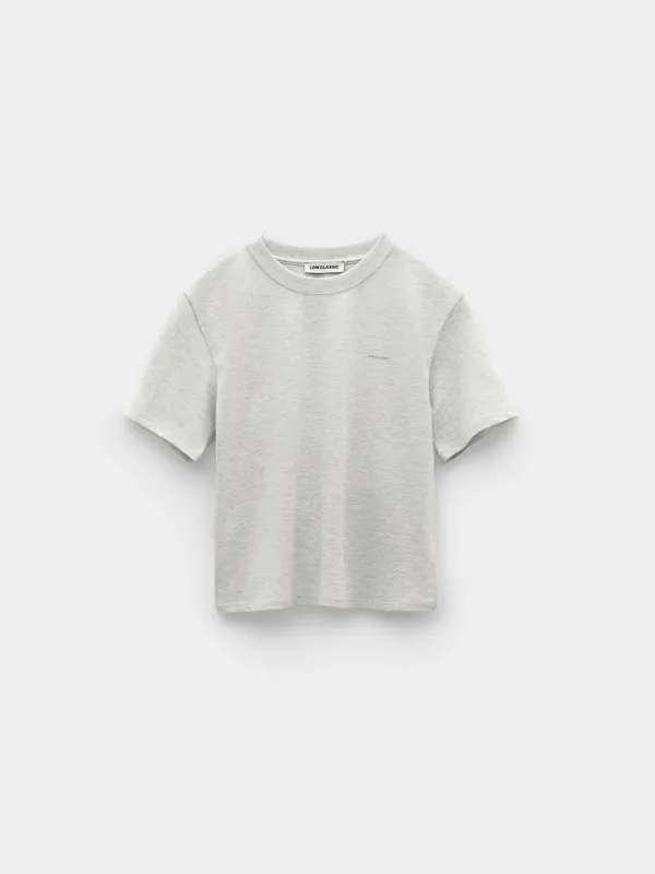 Pipe Dream Mini T-Shirt_Light Melange Grey