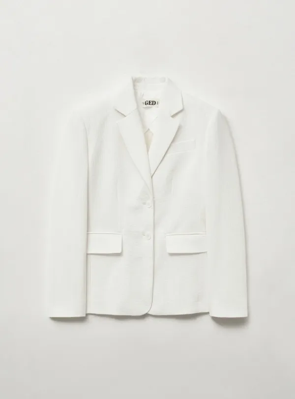 RIBBED COTTON JACKET