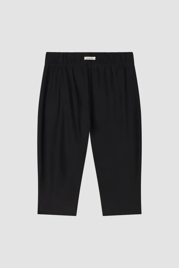 BANDING BIKER SHORTS_BLACK