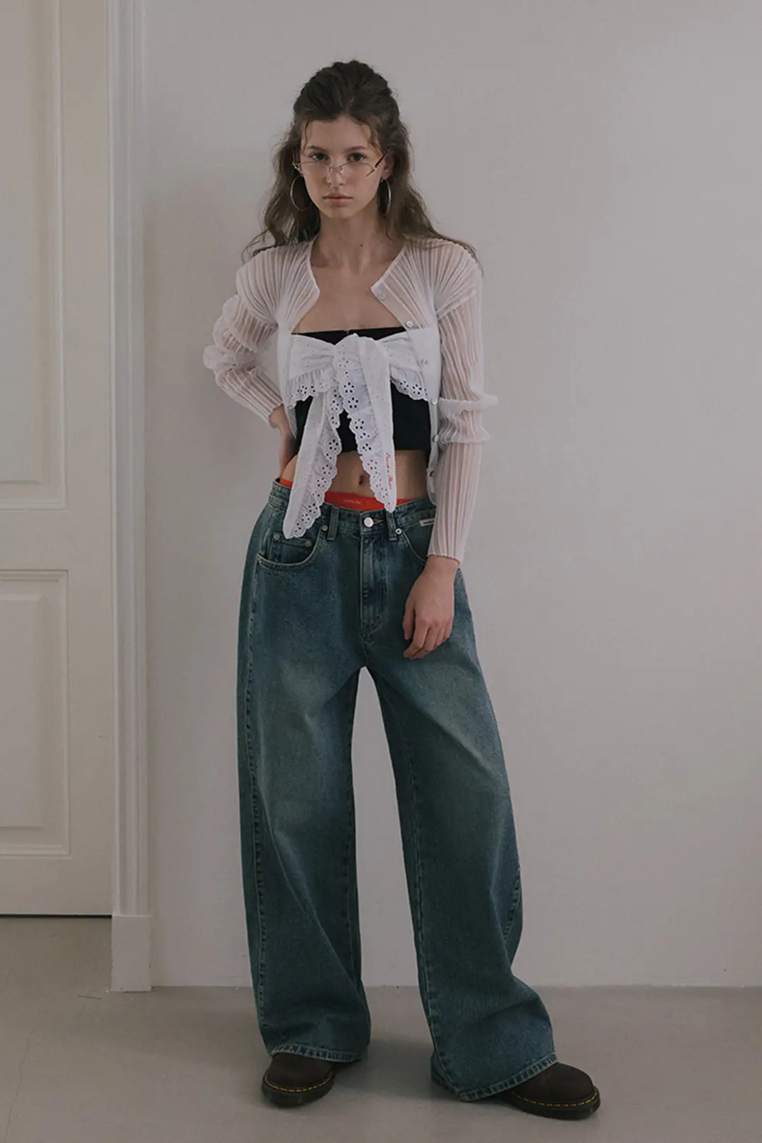오버듀플레어 VINTAGE WIDE FIT DENIM_VINTAGE BLUE 상품 이미지 2