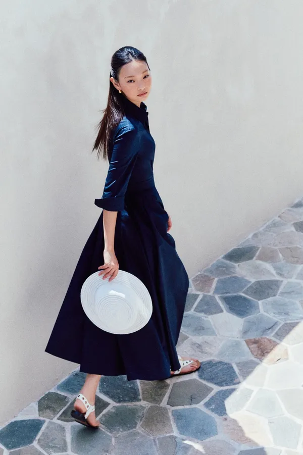 NO.15 DRESS - NAVY