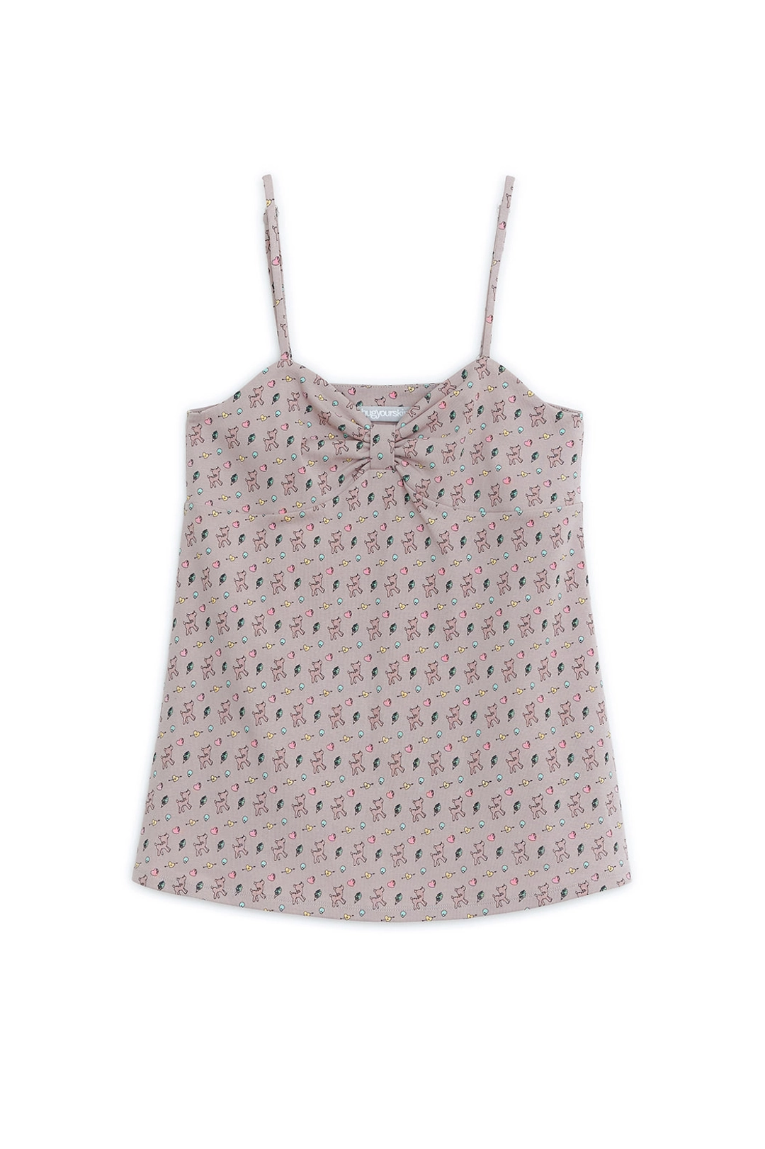 허그유어스킨 HUGYOURSKIN X LUCY printed sleeveless (Pink) 상품 이미지 1