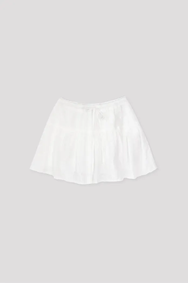 Darling lace skirt_ivory