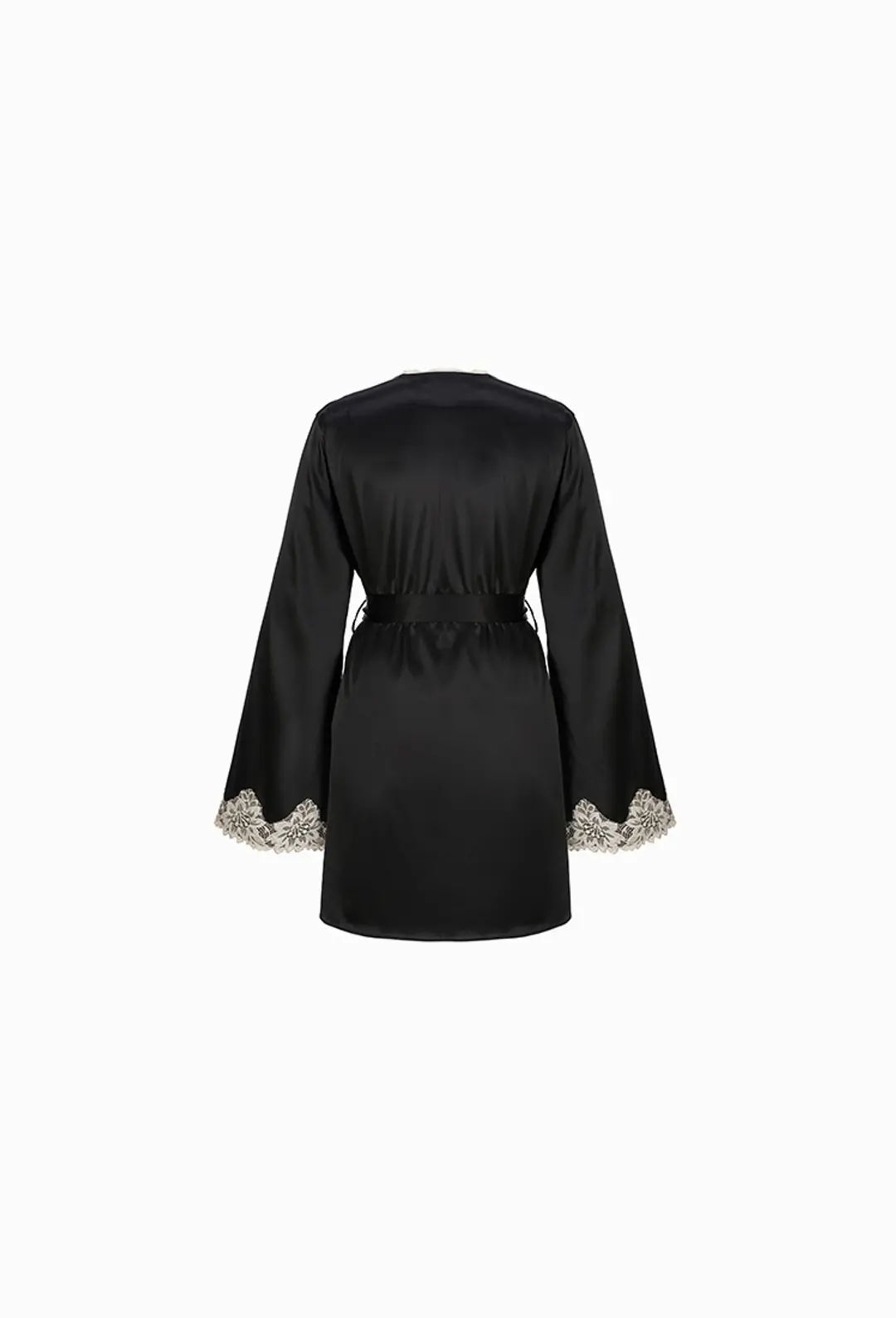 그레이스유 [GRACE SLIP] Robe (Black) 상품 이미지 2