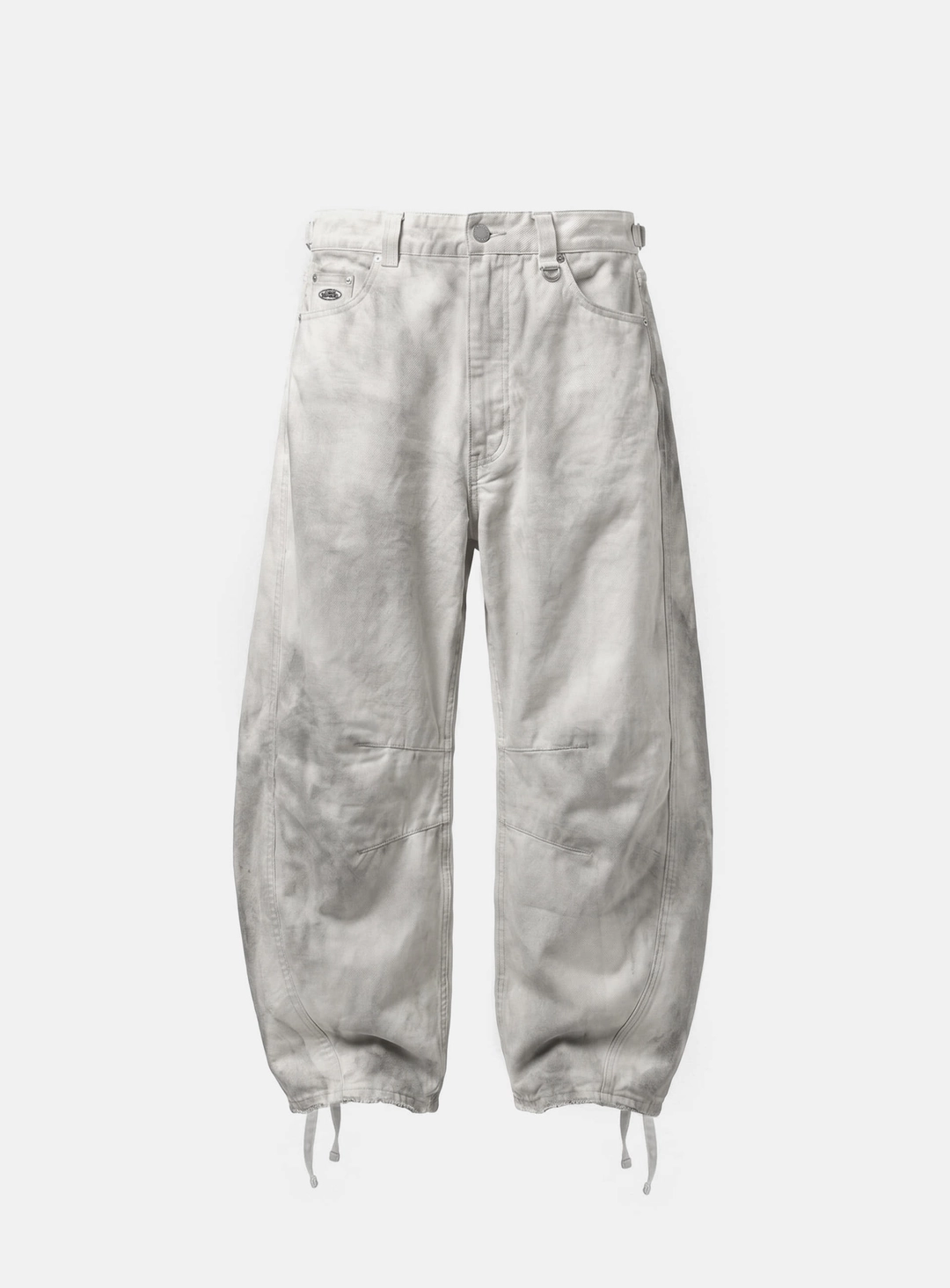 배드블러드 [6/11 발송] [w-pts26-108] 0509 Curved Barrel Pants - Cream 상품 이미지 2