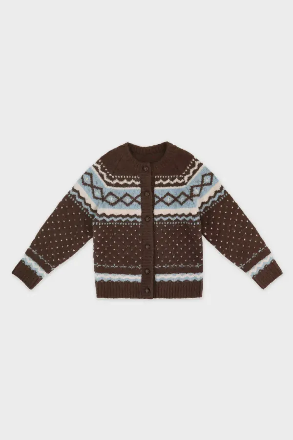 Eunoia vintage cardigan_brown