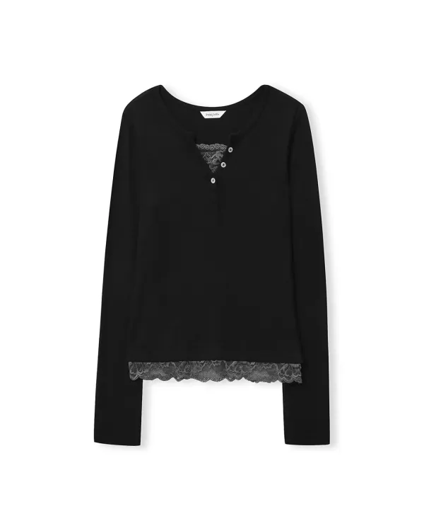 Moonlit Lace T-Shirts