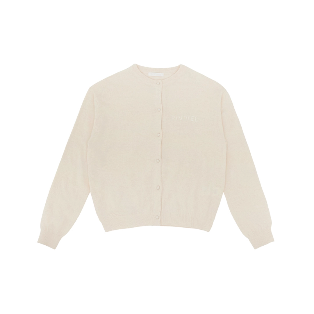 피브비 Hand-stitched Knit Cardigan (sand beige) 상품 이미지 2