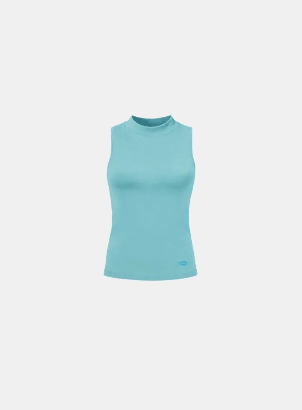 [w-tnk26-054] Everyday Mock-Neck Tank - Mint