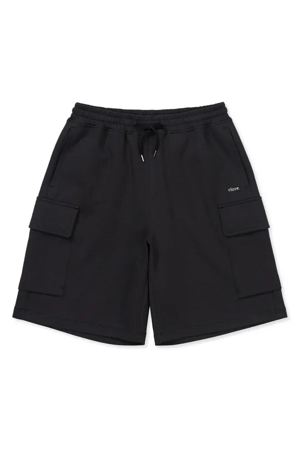 [24SS clove] Sporty Short Pants_Men (Black)