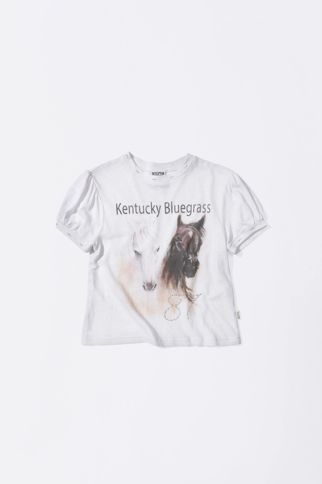 스컬프터 Kentucky Stud Baby Tee Cream 상품 이미지 1